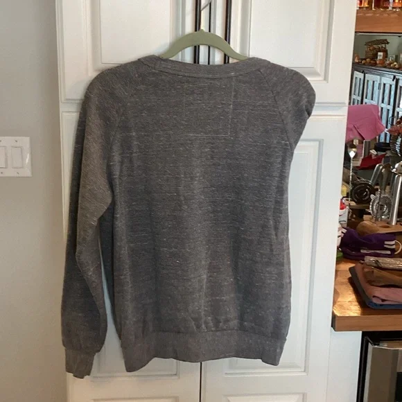 Aviator Nation Charcoal rainbow sweatshirt size small - Picture 4 of 5